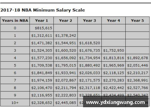 非凡体育NBA球员合同：全面解析薪资、条款和选项 - 副本